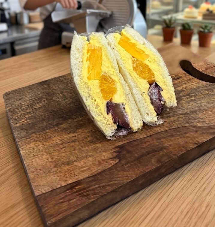 Custard Fruit Sando